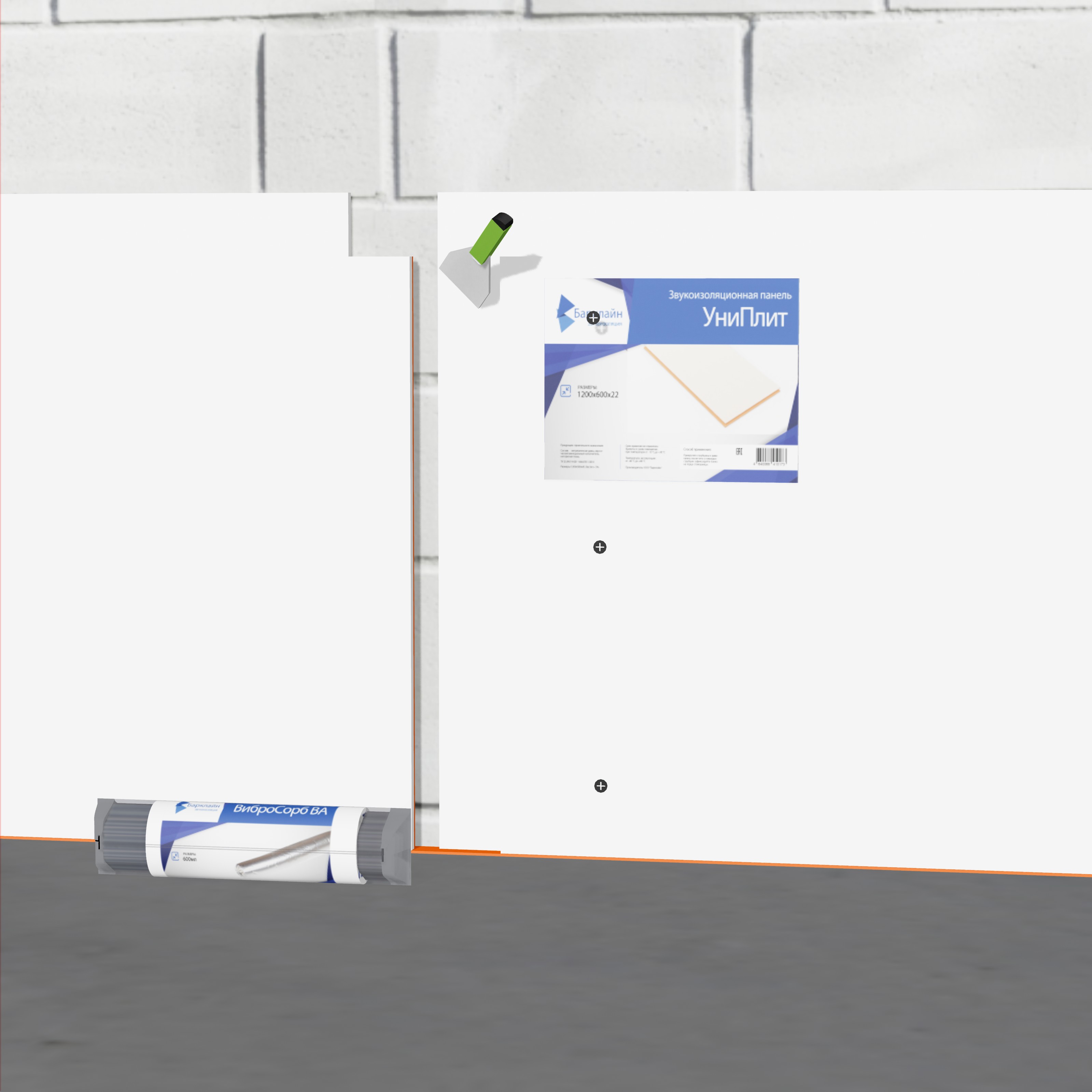 звукоизоляция стены униплит