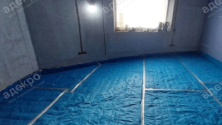 Каркасная звукоизоляция стен в квартире на проспекте Маршала Жукова  от Барклайн