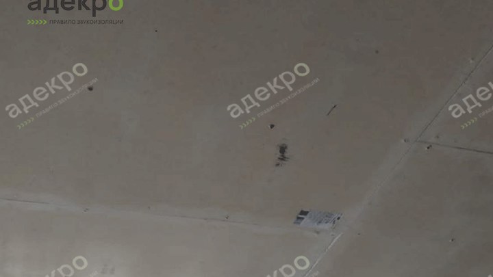 Виброизолированный короб УниБокс смонтирован в звукоизоляционной облицовке стены, сохранён герметичный контур