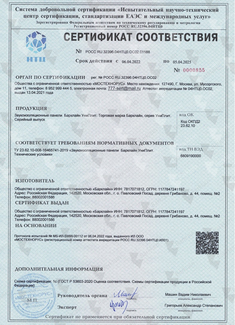 Сертификат Соответствия