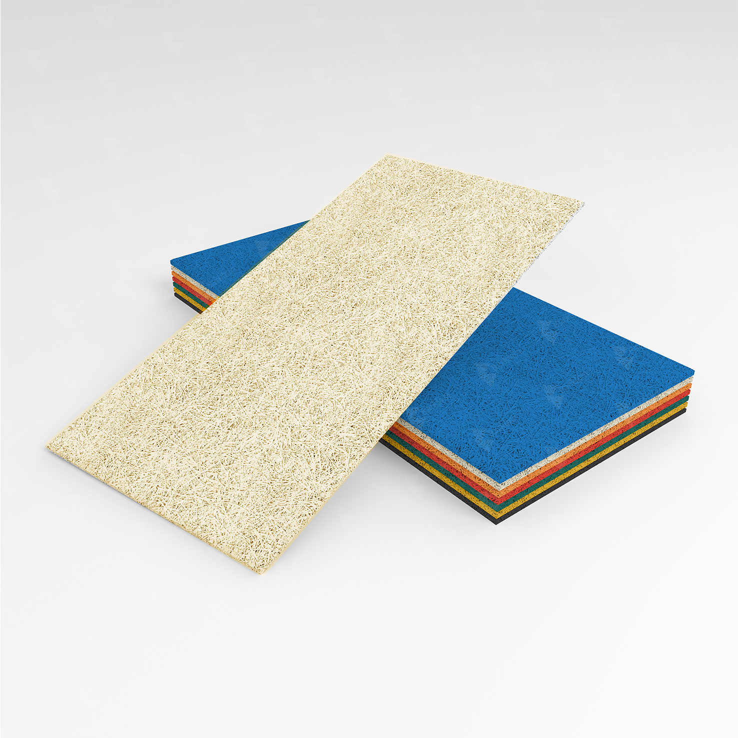 Акустическая панель Рауфон Фибро 1200х600х25