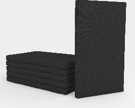 Звукоизоляционный мат БаркИзол 50 1,260х610х50мм (0,75 м2) черный