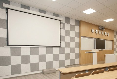 Акустическая панель БасАкустик (школа) СП 1200х600х20