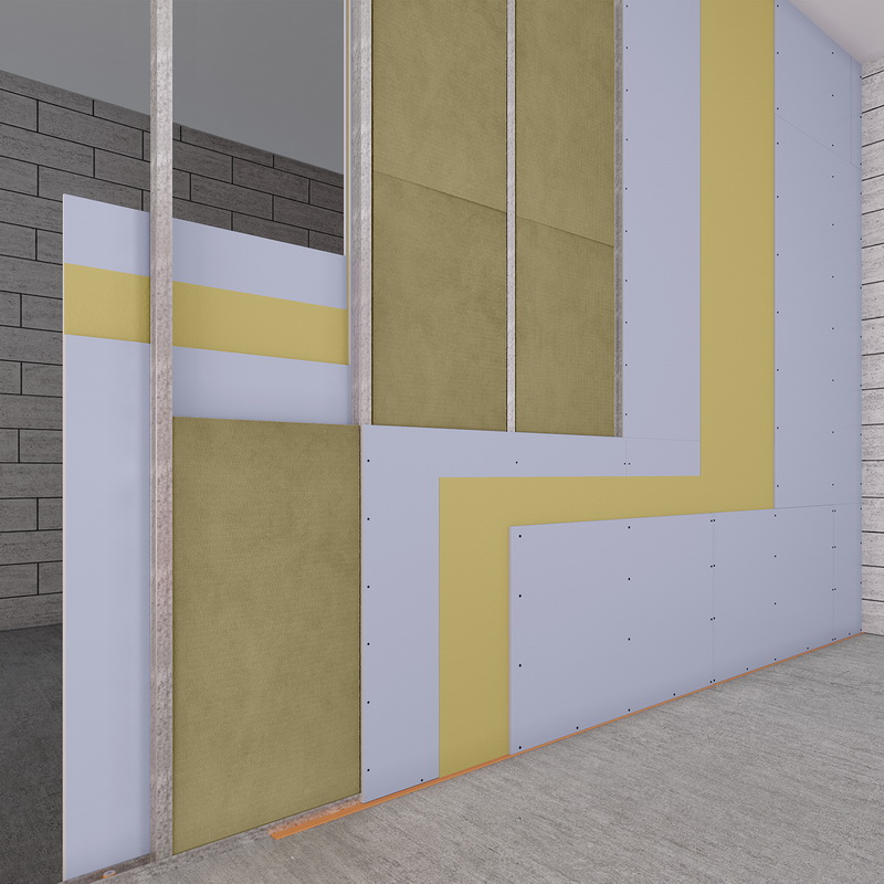 Система звукоизоляции перегородки «Барклайн Барьер Мембрана»